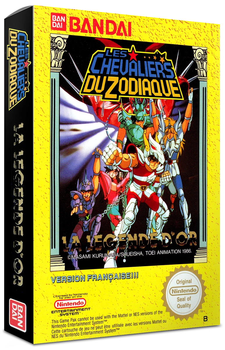 Saint Seiya: Ougon Densetsu box art