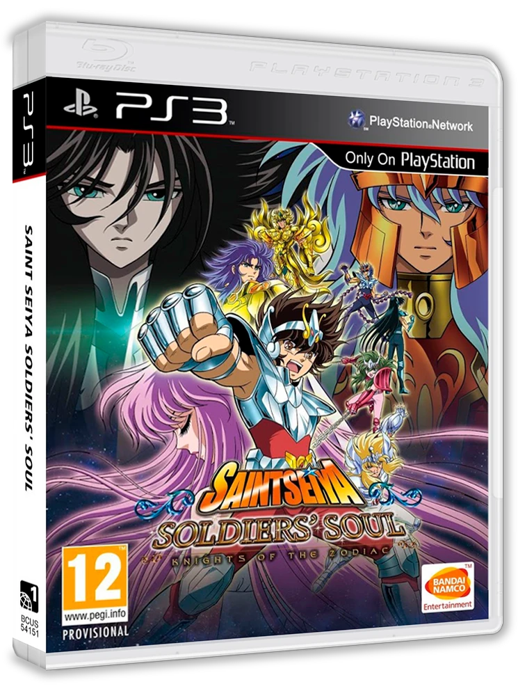 Saint Seiya Soldiers' Soul box art