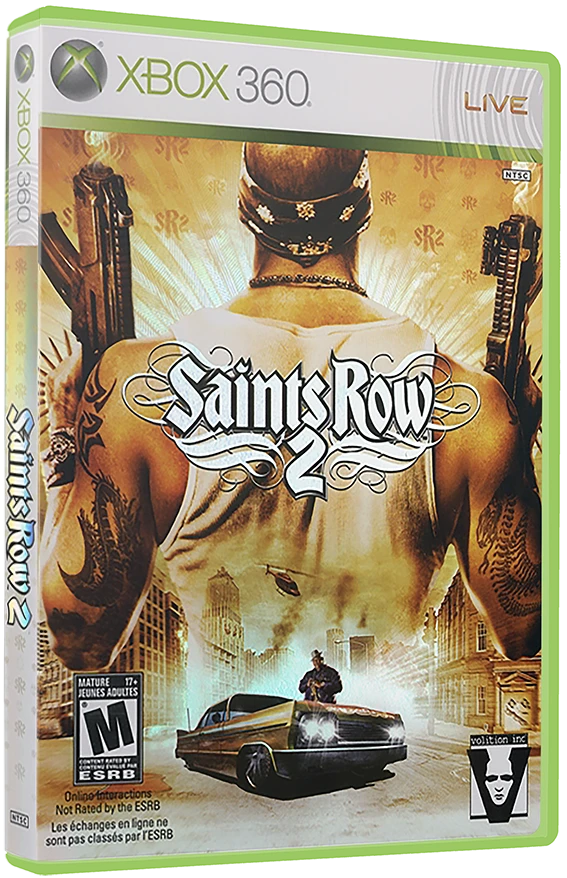 Saints Row 2 box art