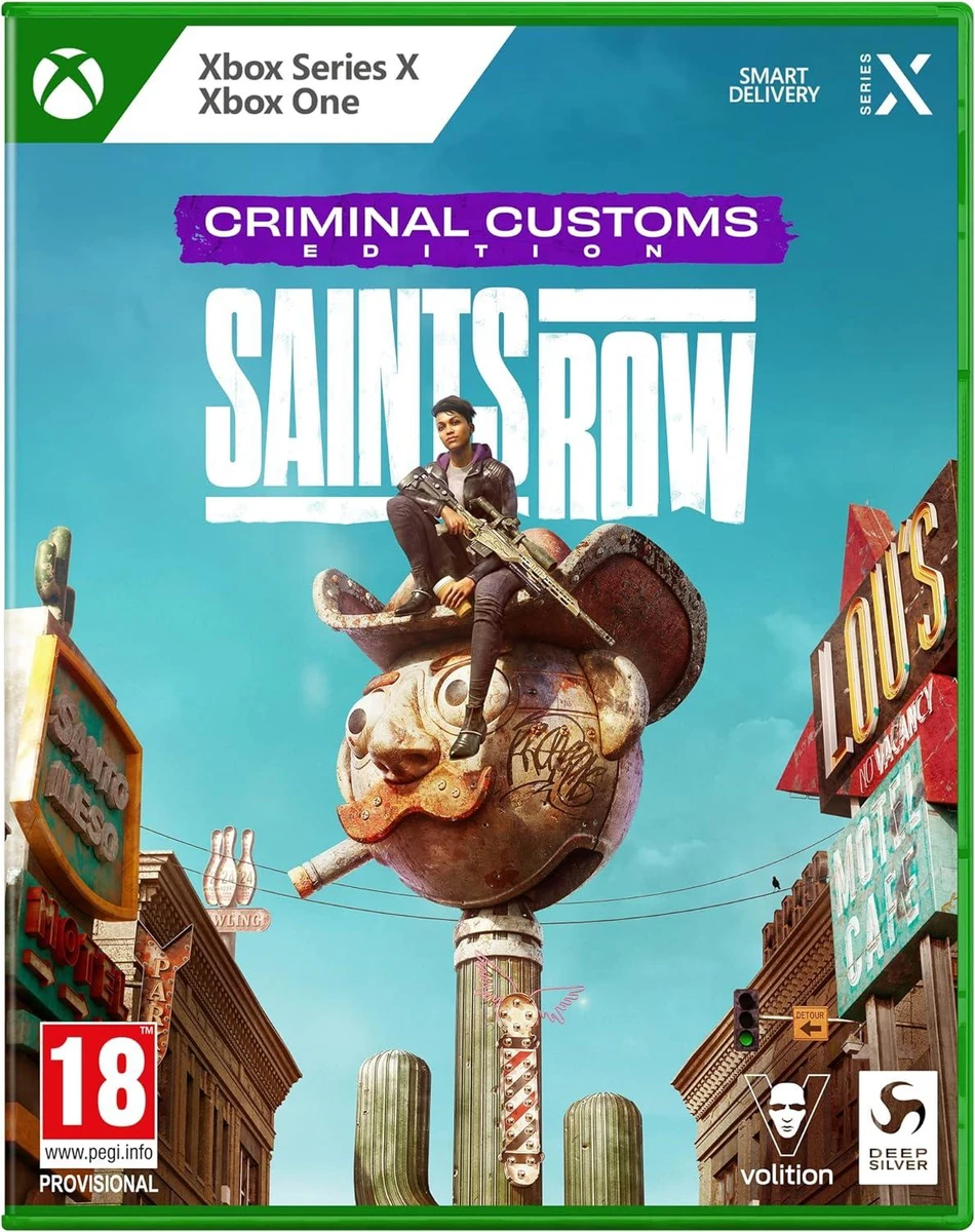 Saints Row [Criminal Customs Edition] box art