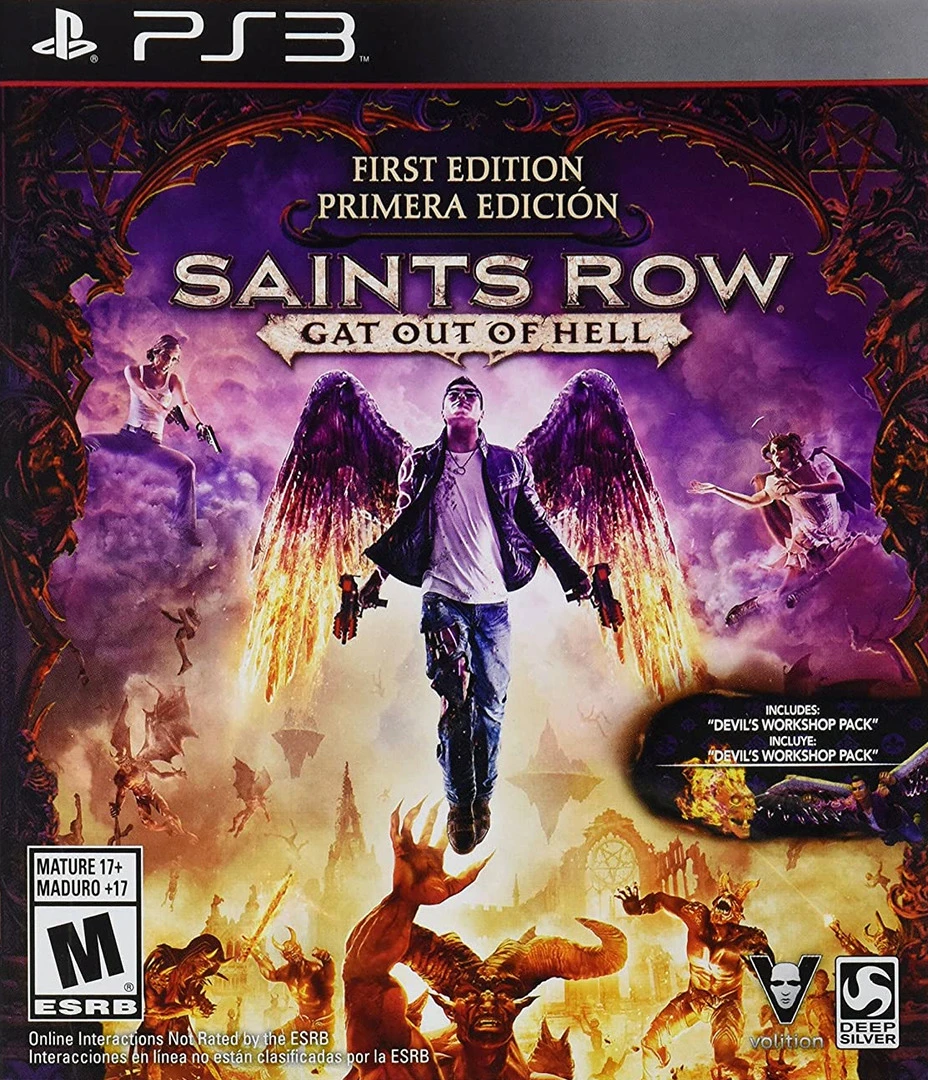 Saints Row: Gat Out of Hell box art