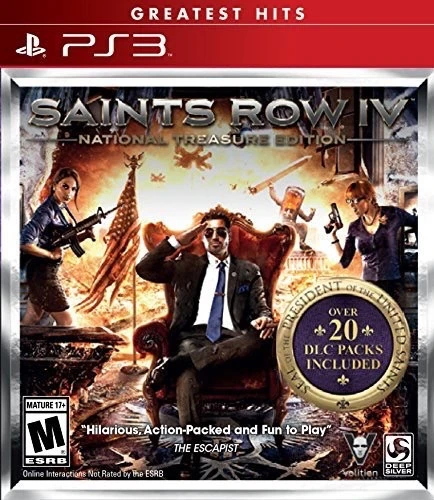 Saints Row IV: National Treasure Edition box art