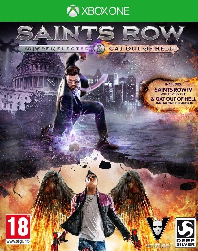Saints Row IV: Re-Elected & Gat Out of Hell box art