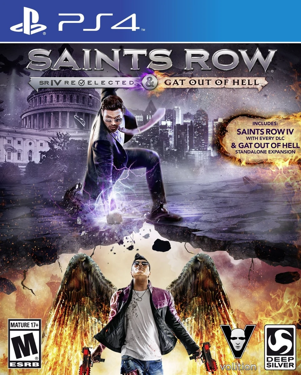 Saints Row IV: Re-Elected & Gat Out of Hell box art