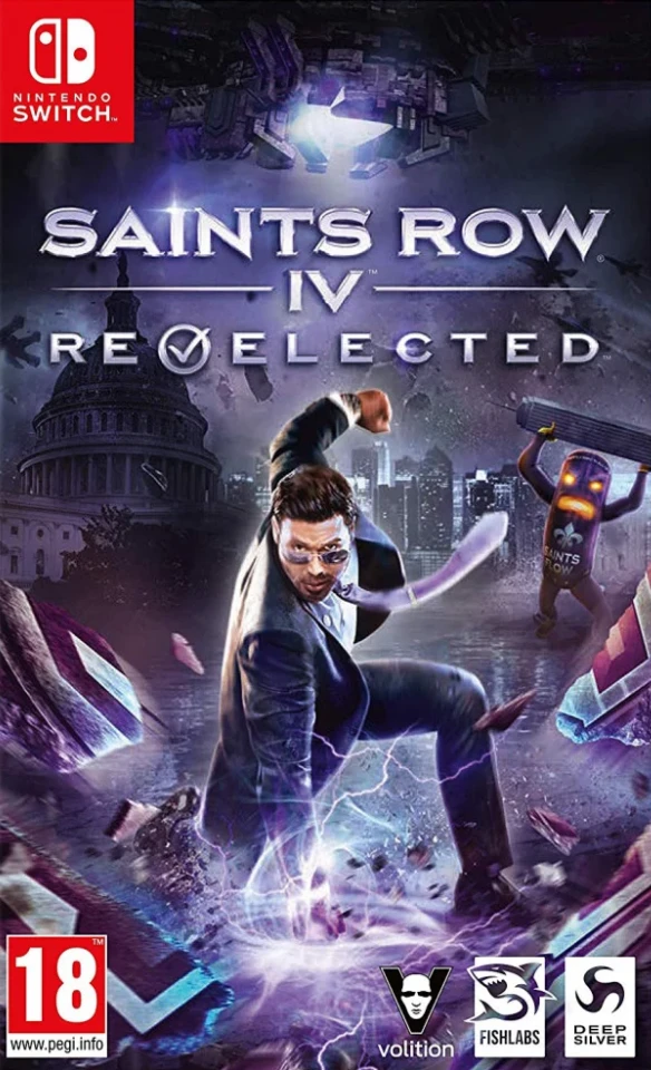 Saints Row IV: Re-Elected box art