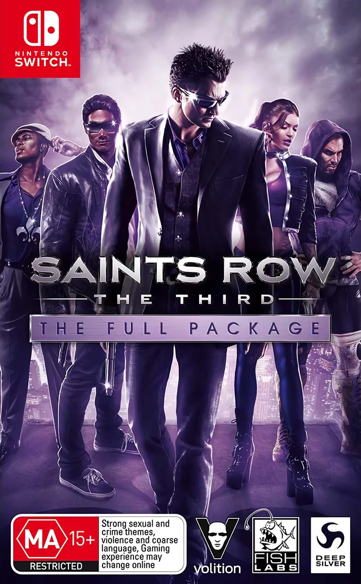 Saints Row: The Third: The Full Package box art