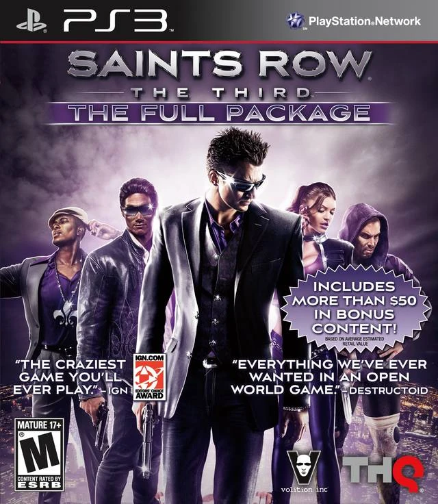 Saints Row: The Third: The Full Package box art