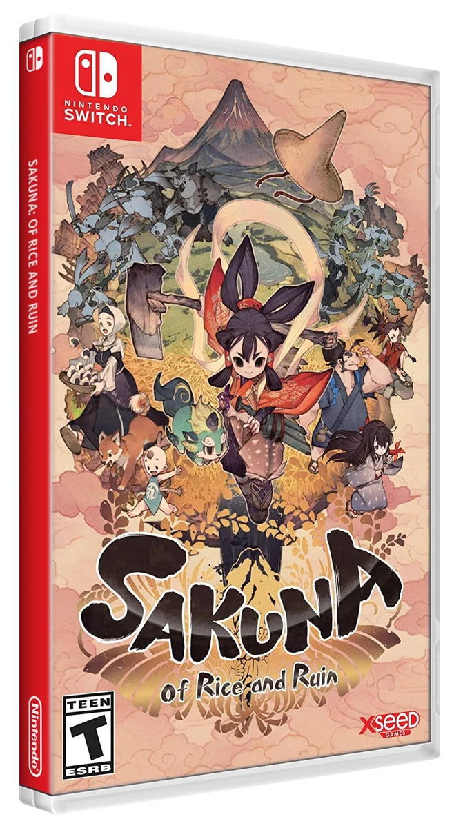 Sakuna: Of Rice and Ruin box art