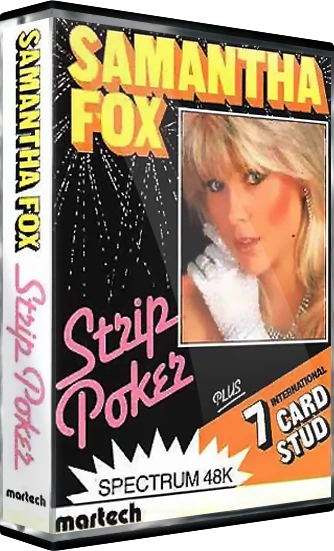 Samantha Fox Strip Poker box art