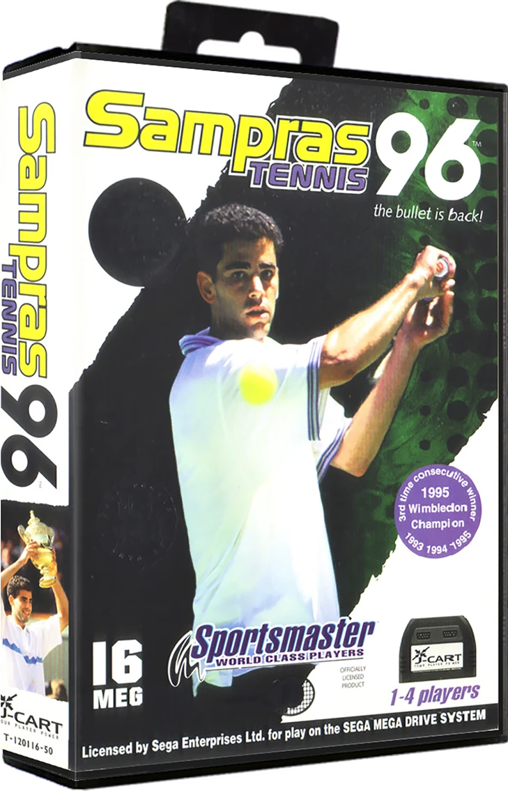Sampras Tennis 96 box art