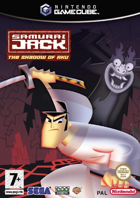 Samurai Jack Shadow of Aku box art