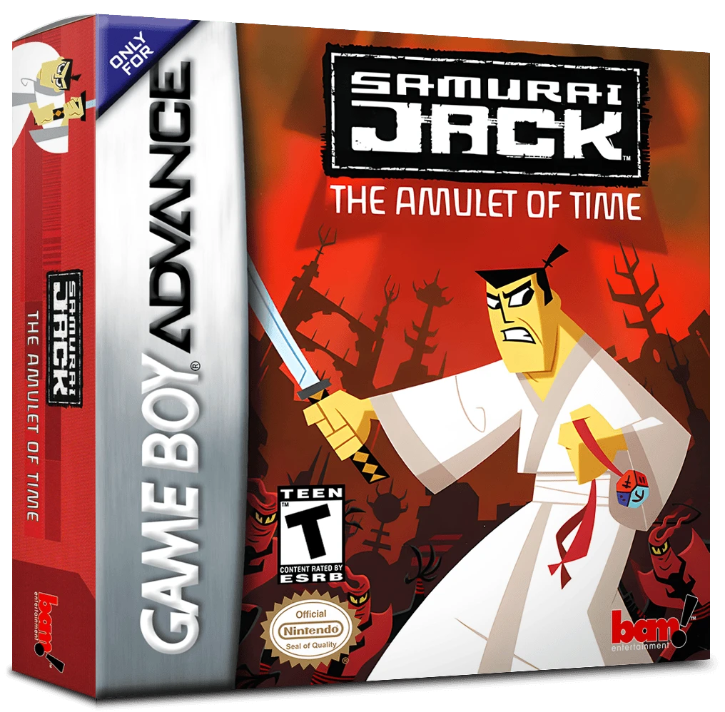 Samurai Jack The Amulet Of Time box art