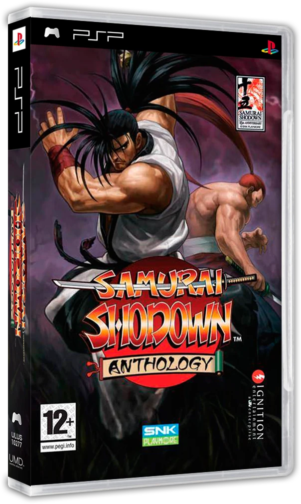Samurai Shodown Anthology box art