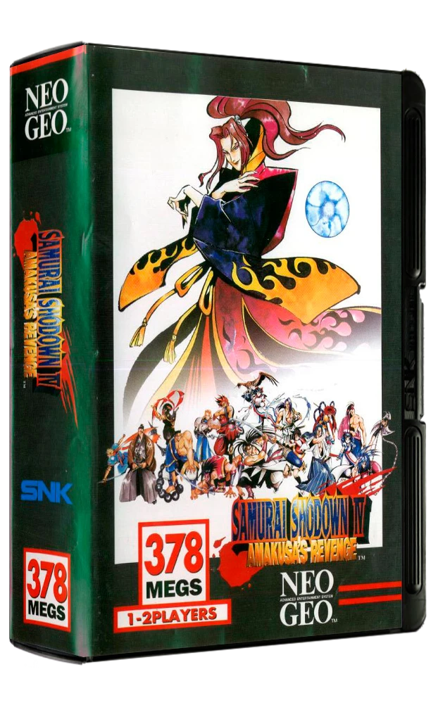 Samurai Shodown IV: Amakusa's Revenge box art