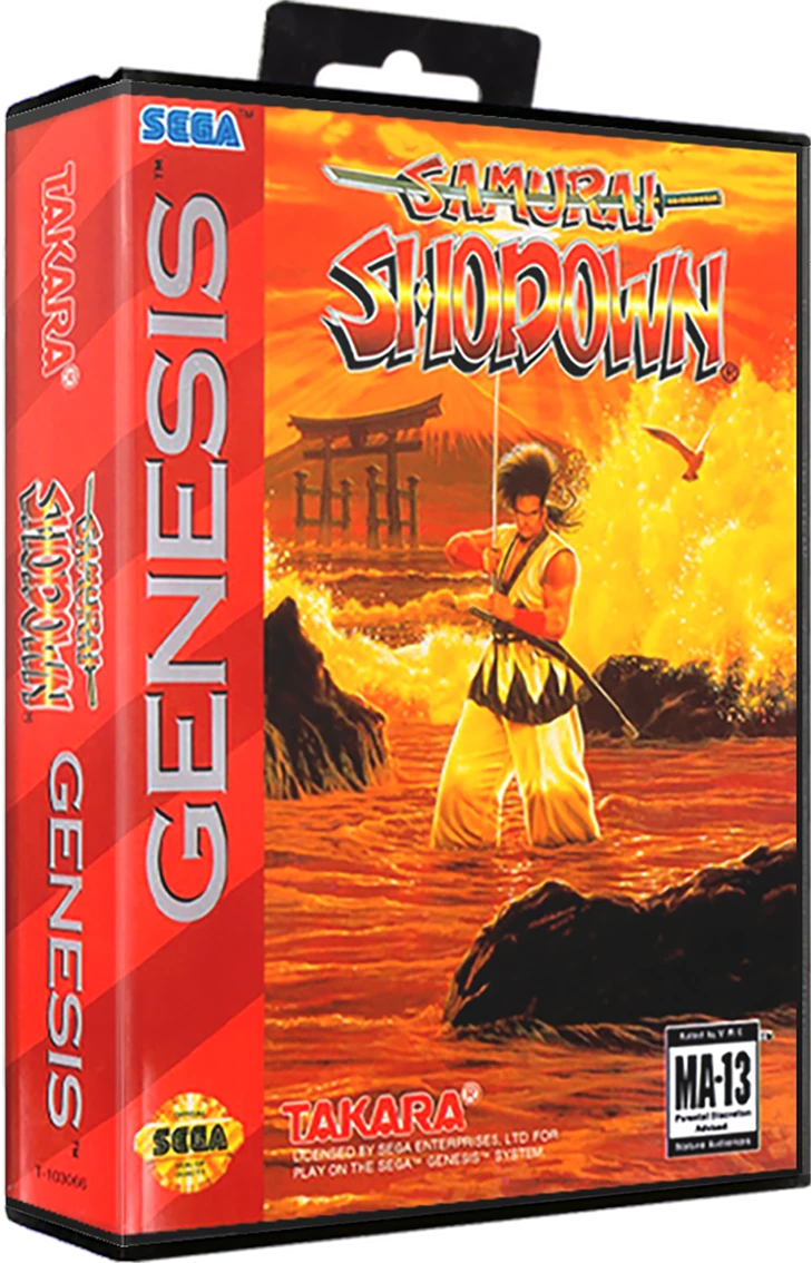 Samurai Shodown box art