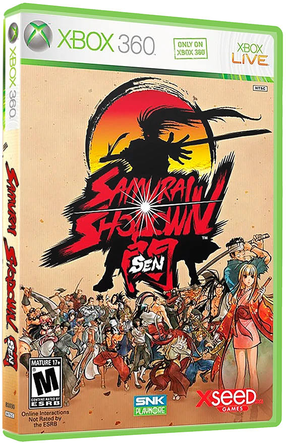 Samurai Shodown: Sen box art
