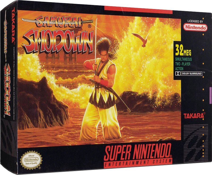 Samurai Shodown box art