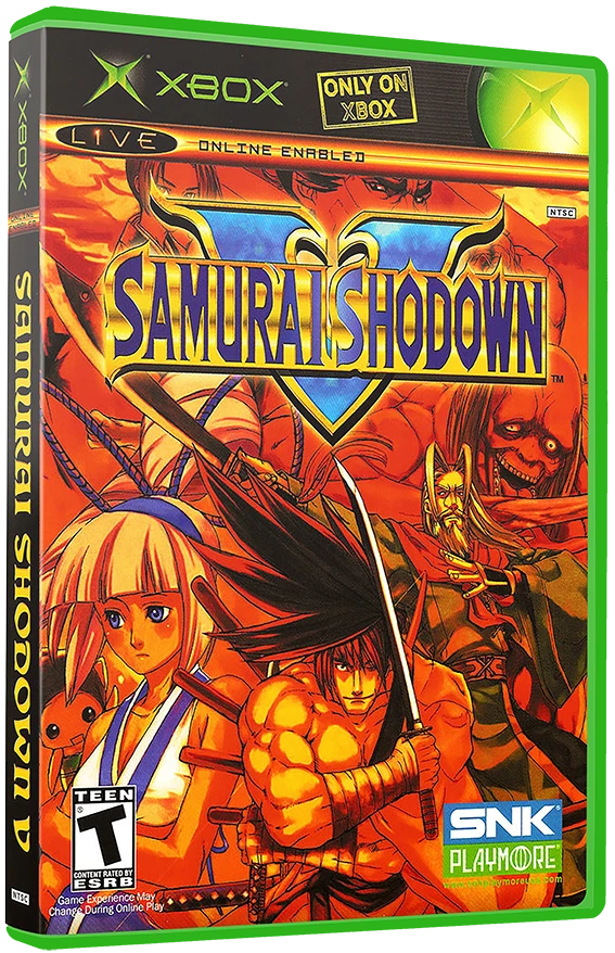 Samurai Shodown V box art