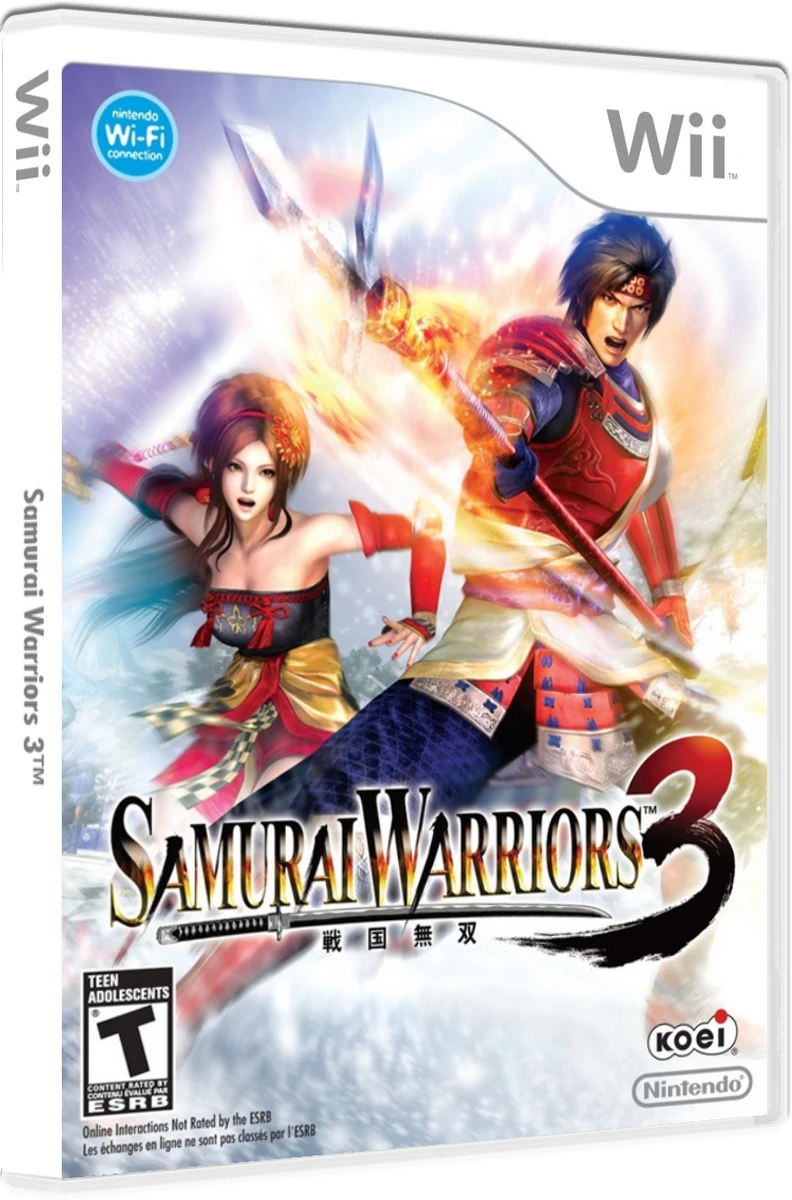Samurai Warriors 3 box art