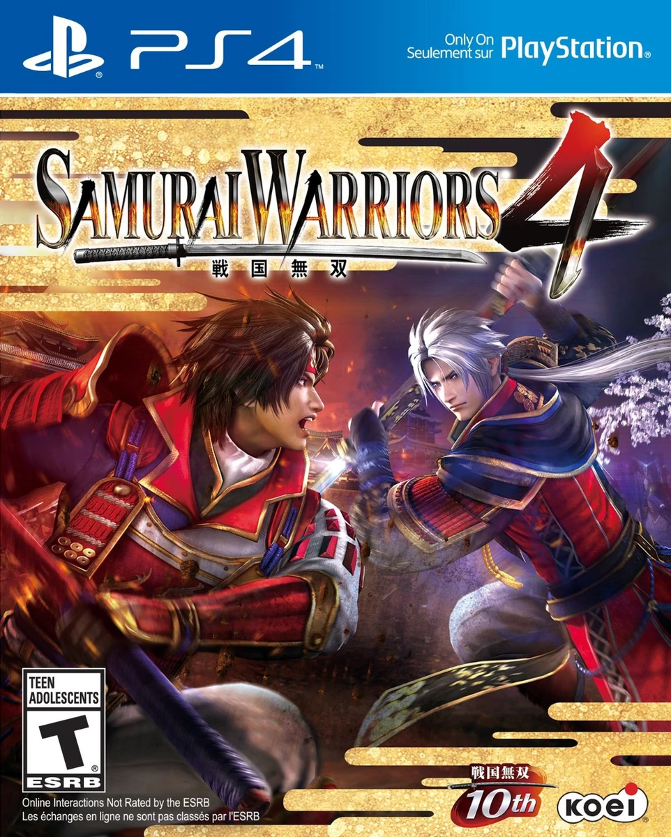 Samurai Warriors 4 box art