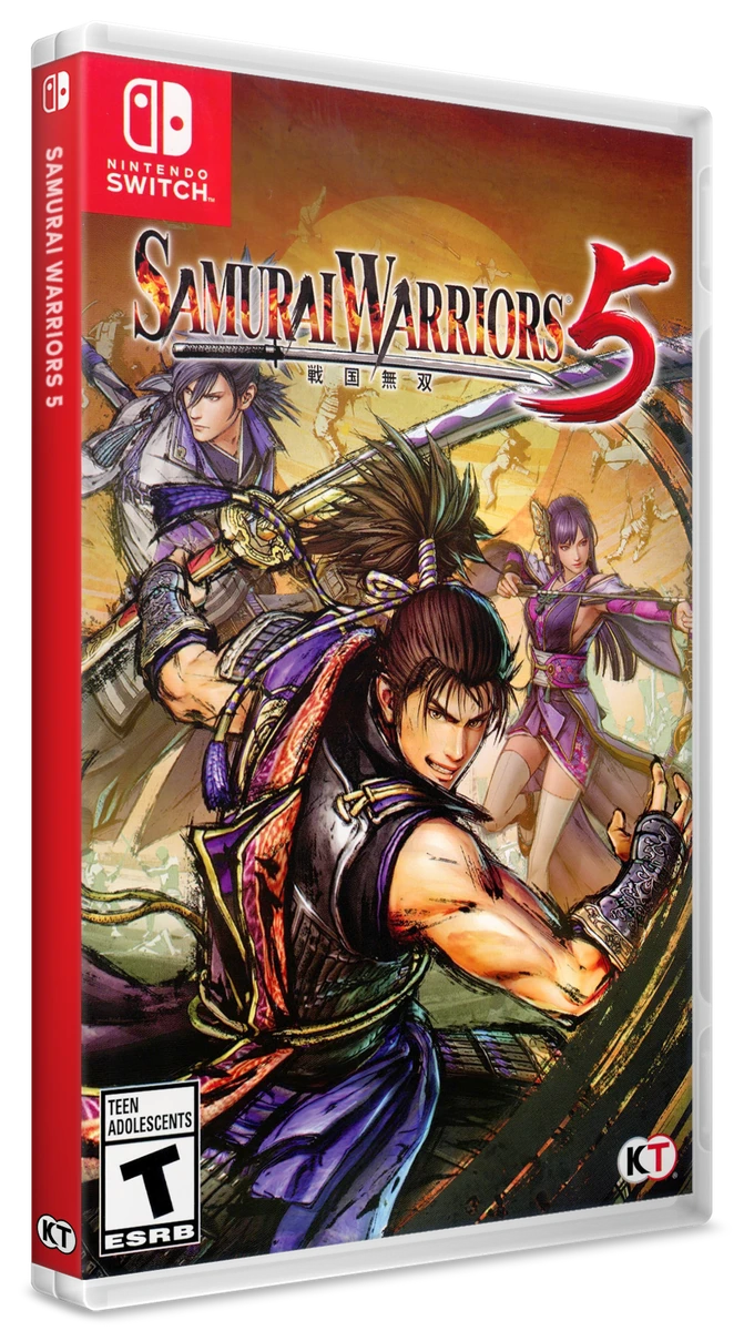 Samurai Warriors 5 box art