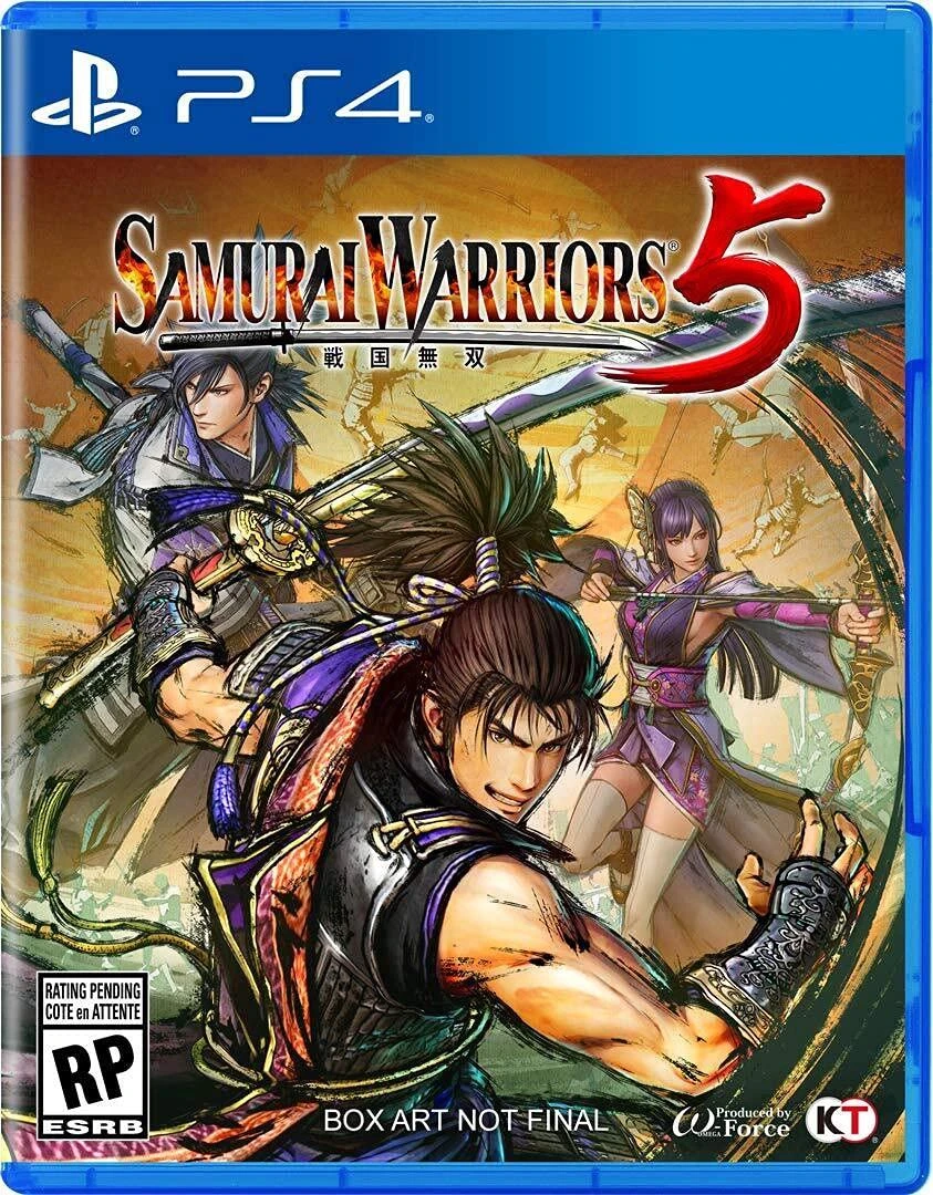 Samurai Warriors 5 box art