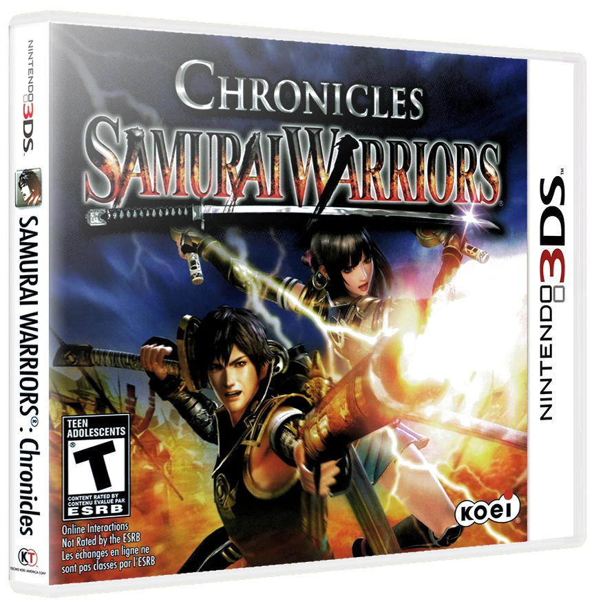 Samurai Warriors Chronicles box art