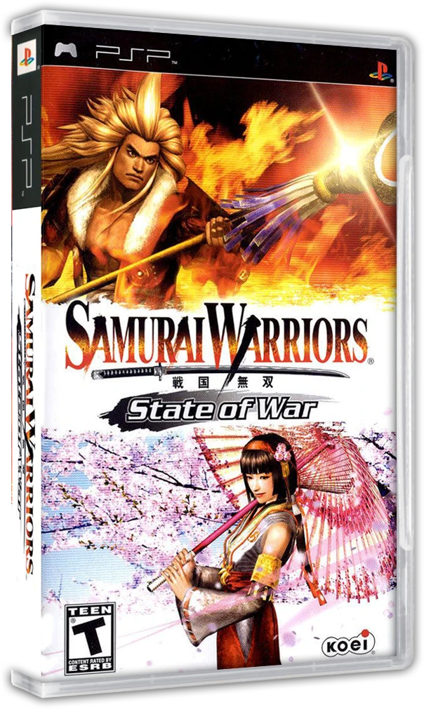 Samurai Warriors State Of War box art