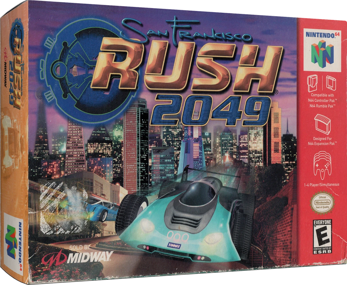 San Francisco Rush 2049 box art