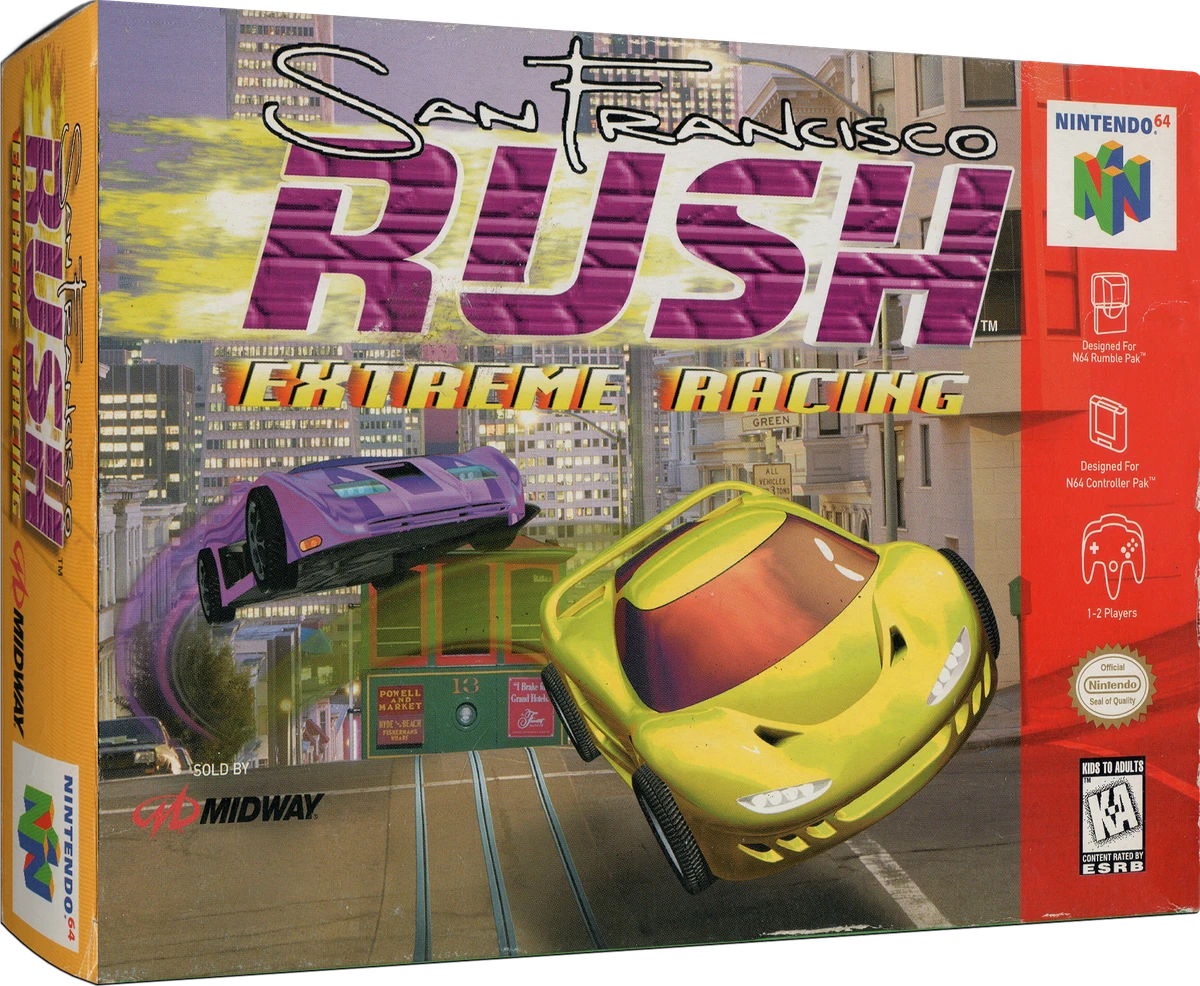 San Francisco Rush box art