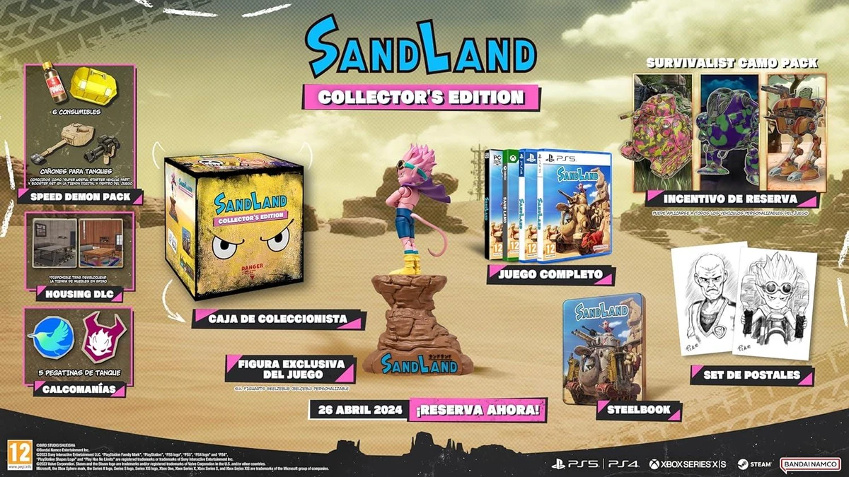 Sand Land [Collector's Edition] box art