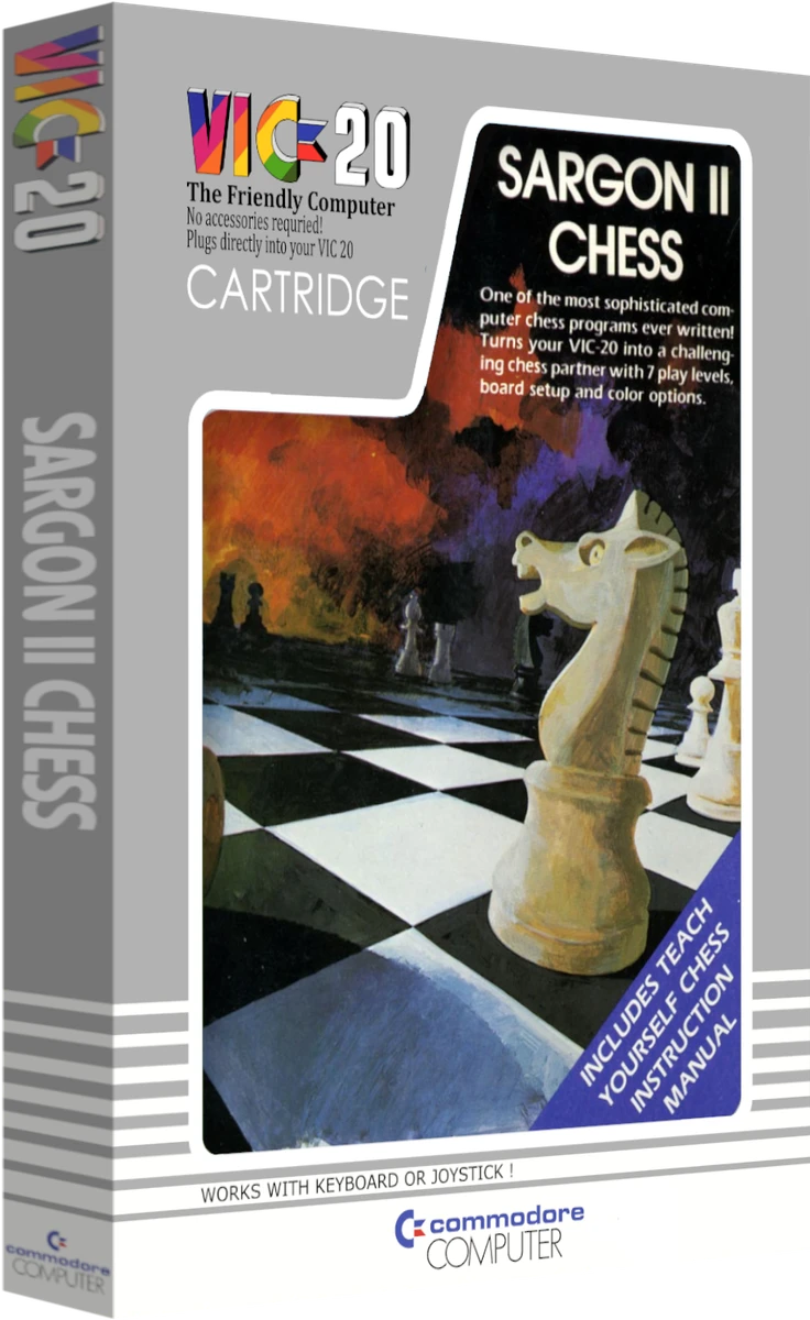Sargon II Chess box art