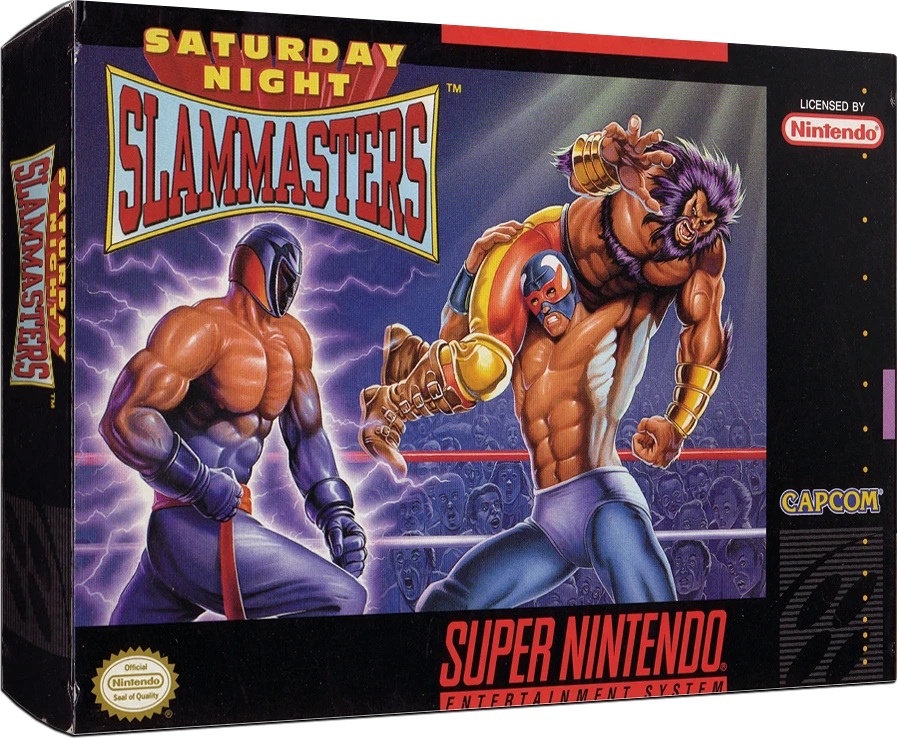 Saturday Night Slam Masters box art