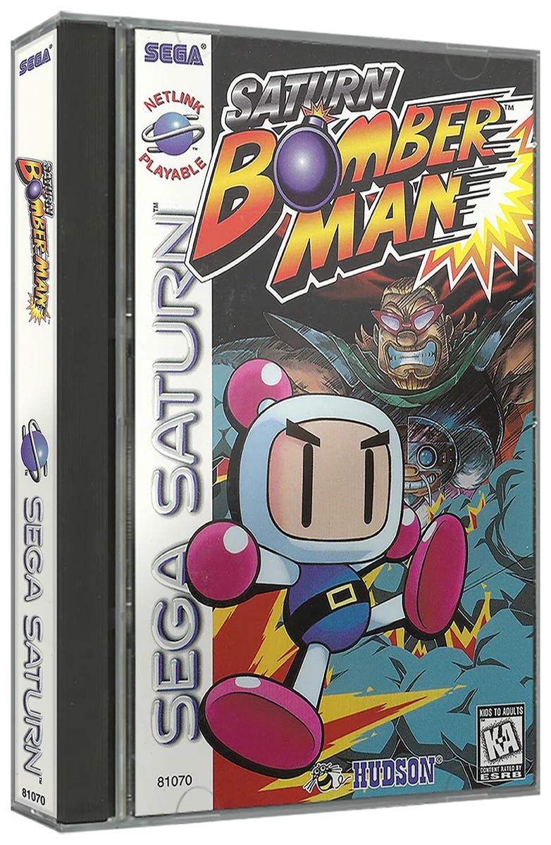 Saturn Bomberman box art