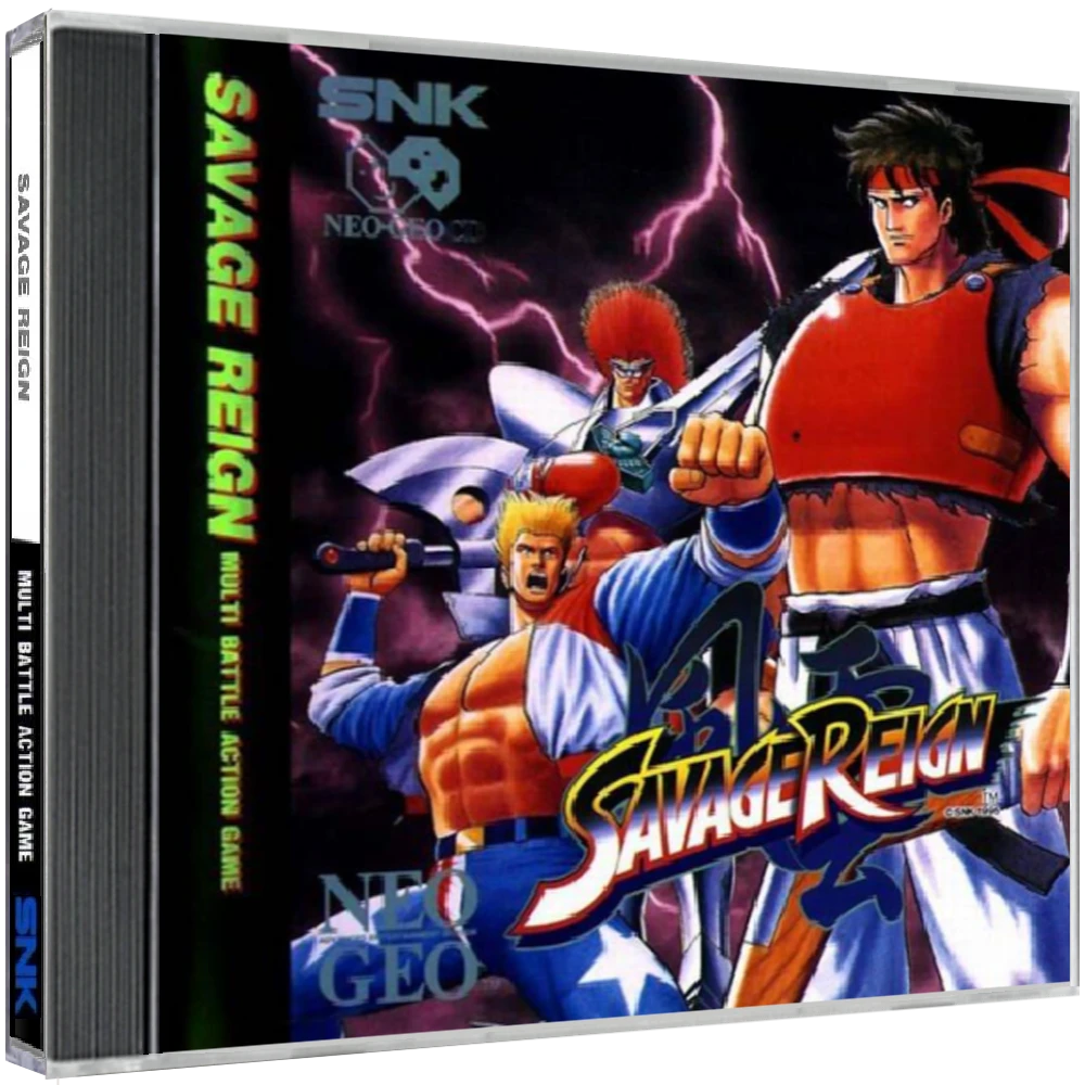 Savage Reign box art