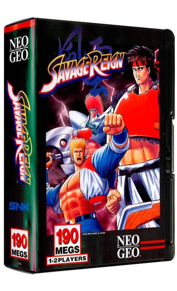 Savage Reign box art