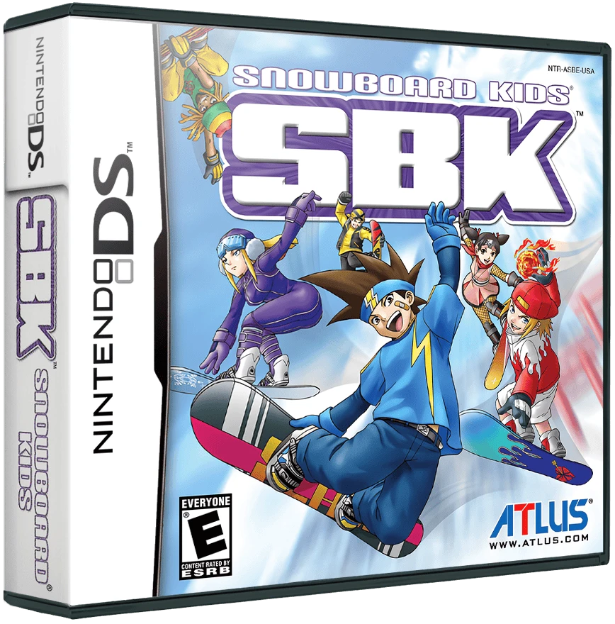 SBK Snowboard Kids box art