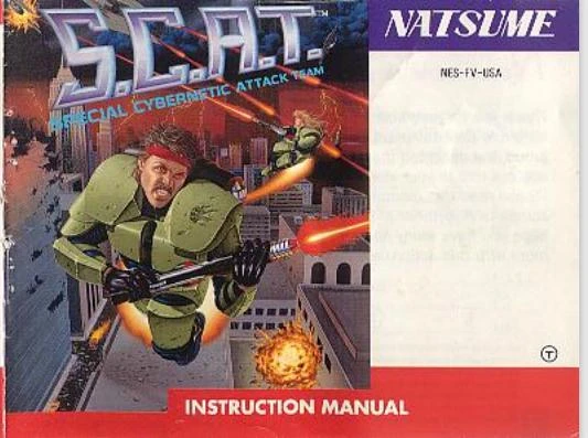 SCAT Special Cybernetic Attack Team box art