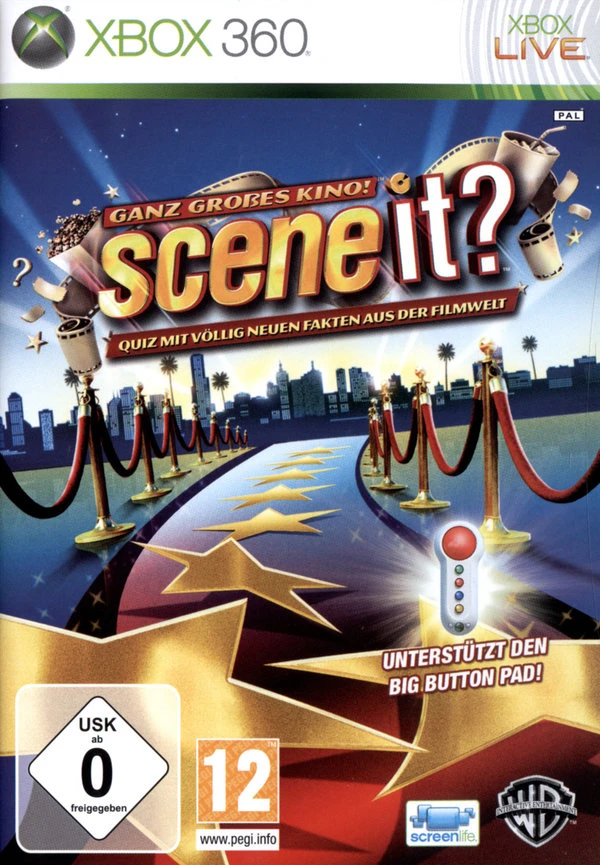 Scene It? Bright Lights! Big Screen! box art