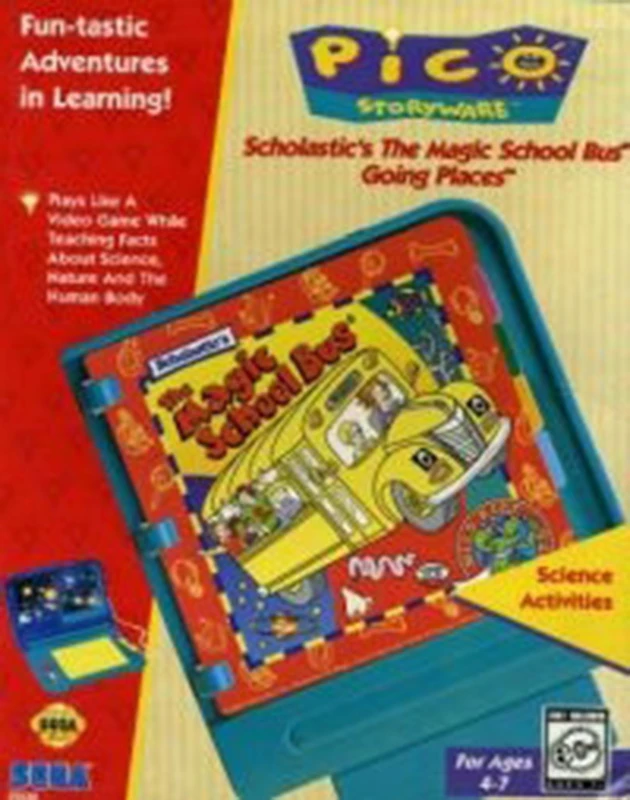 Scholastic's The Magic School Bus Going Places box art
