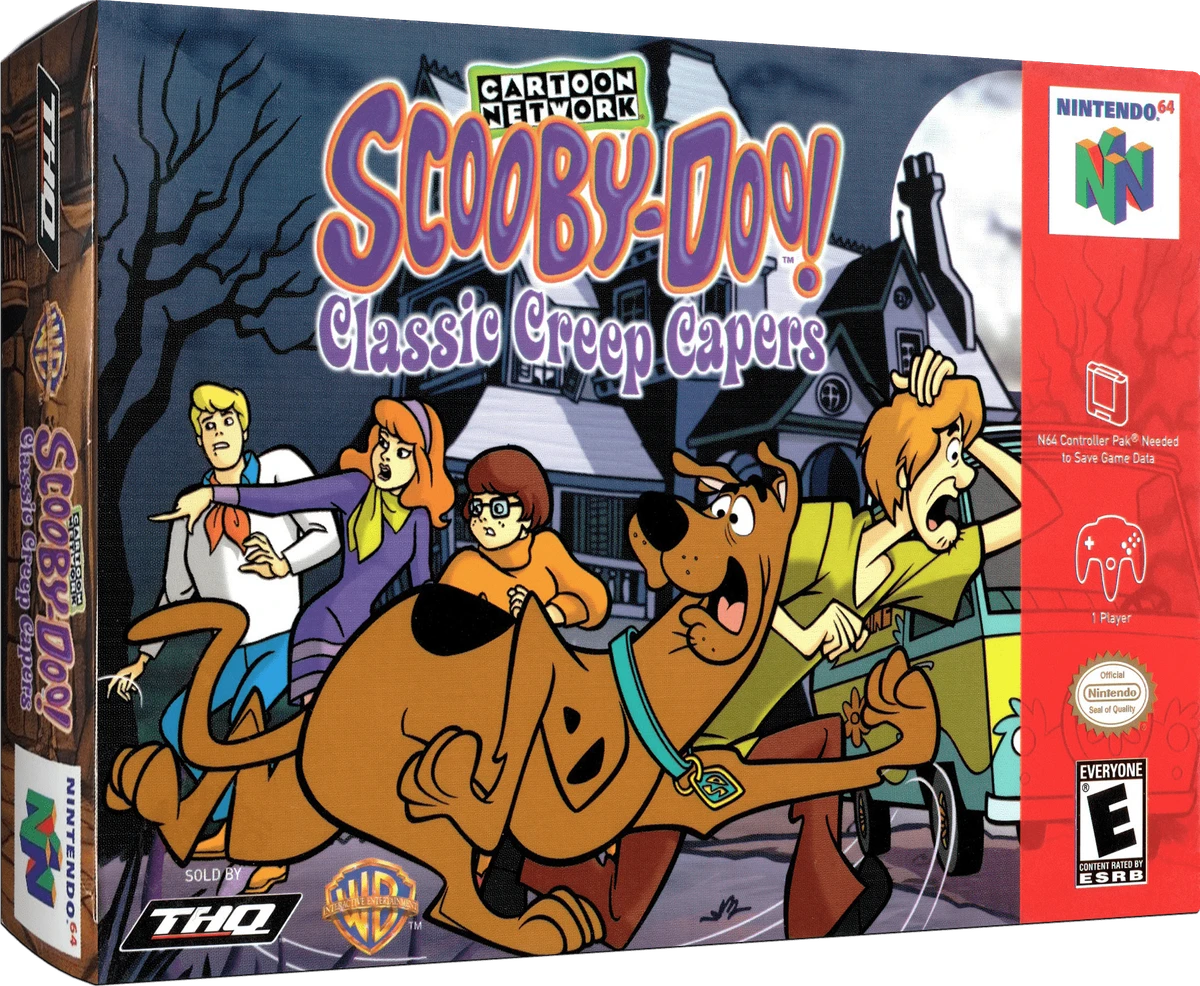 Scooby Doo Classic Creep Capers box art
