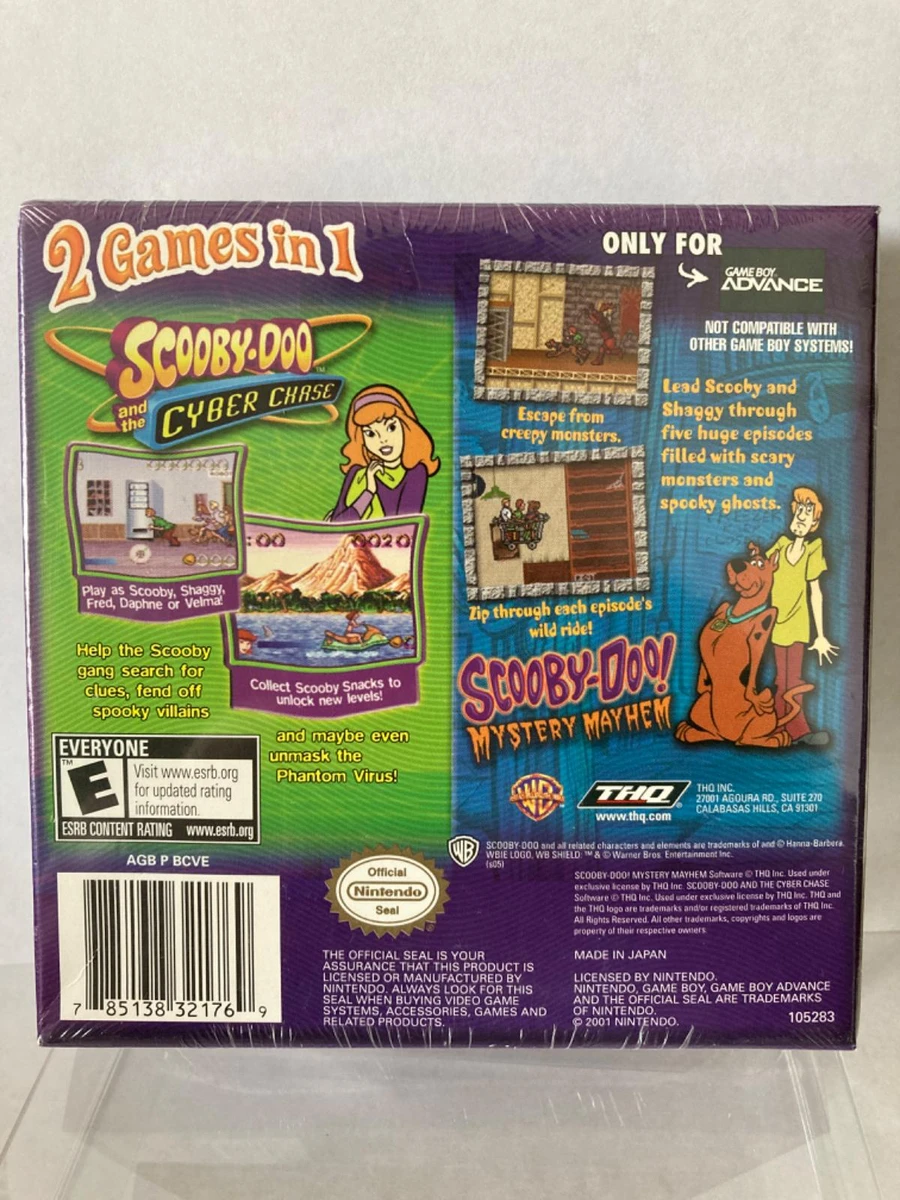 Scooby Doo Cyber Chase And Mystery Mayhem box art