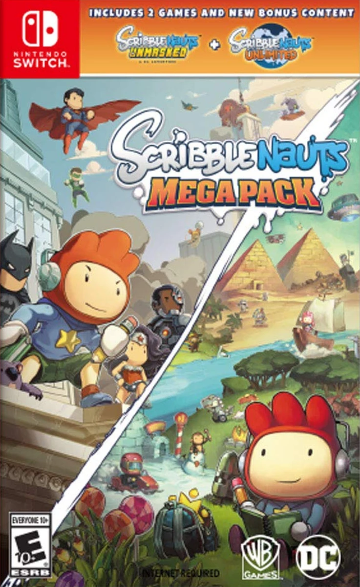 Scribblenauts Mega Pack box art