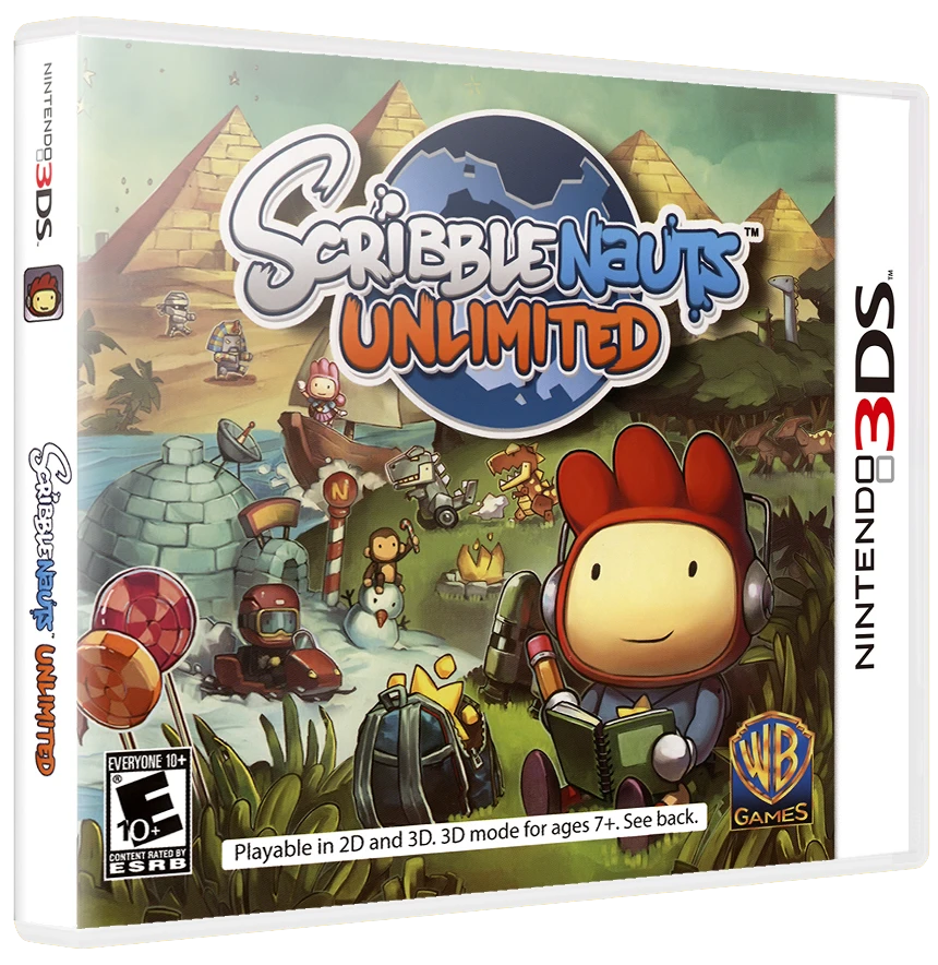 Scribblenauts Unlimited box art