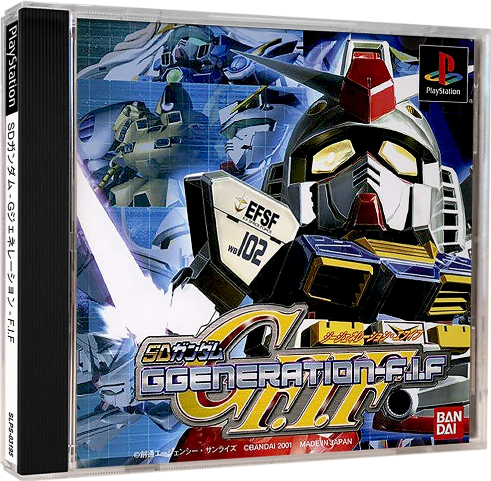 SD Gundam G Generation-F.I.F box art