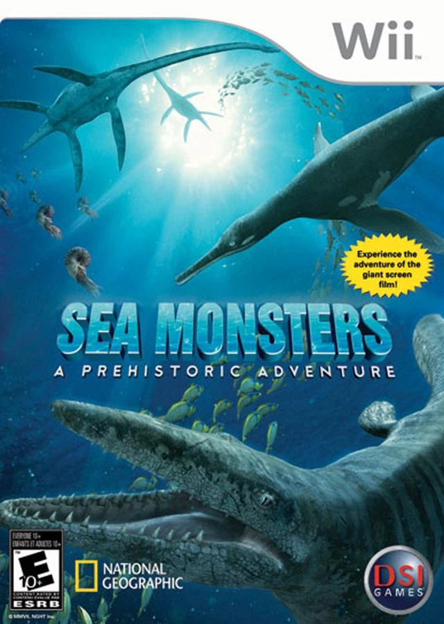 Sea Monsters Prehistoric Adventure box art