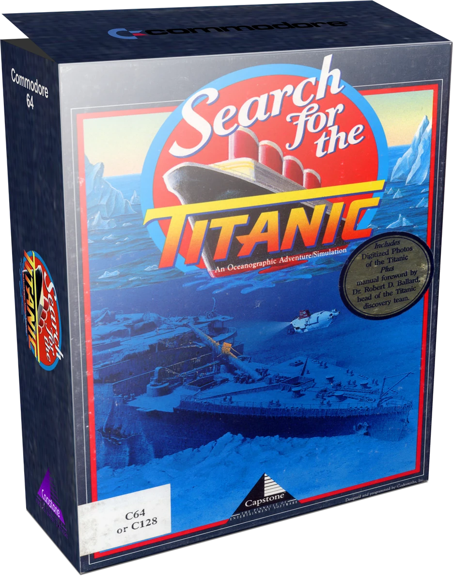 Search For The Titanic box art