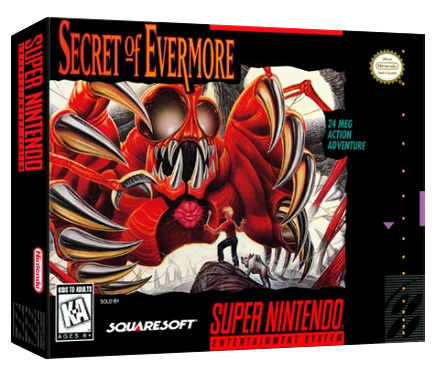Secret of Evermore [Big Box Spanish] box art
