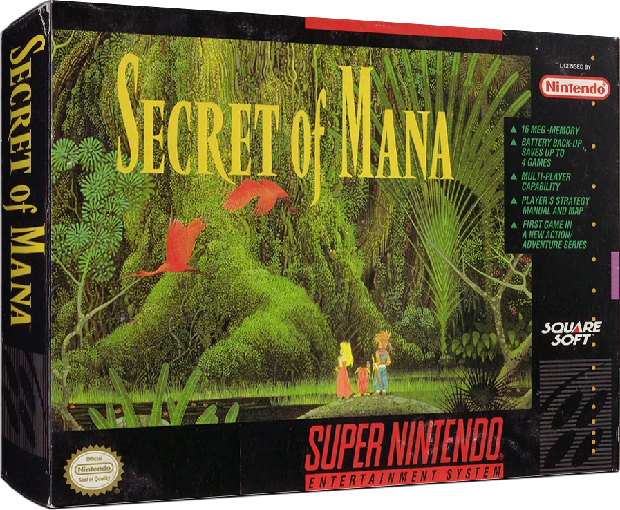 Secret of Mana box art