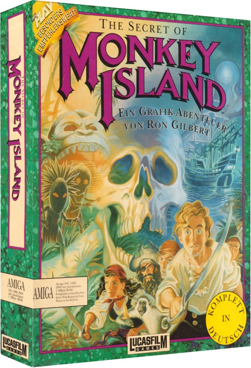 Secret of Monkey Island box art
